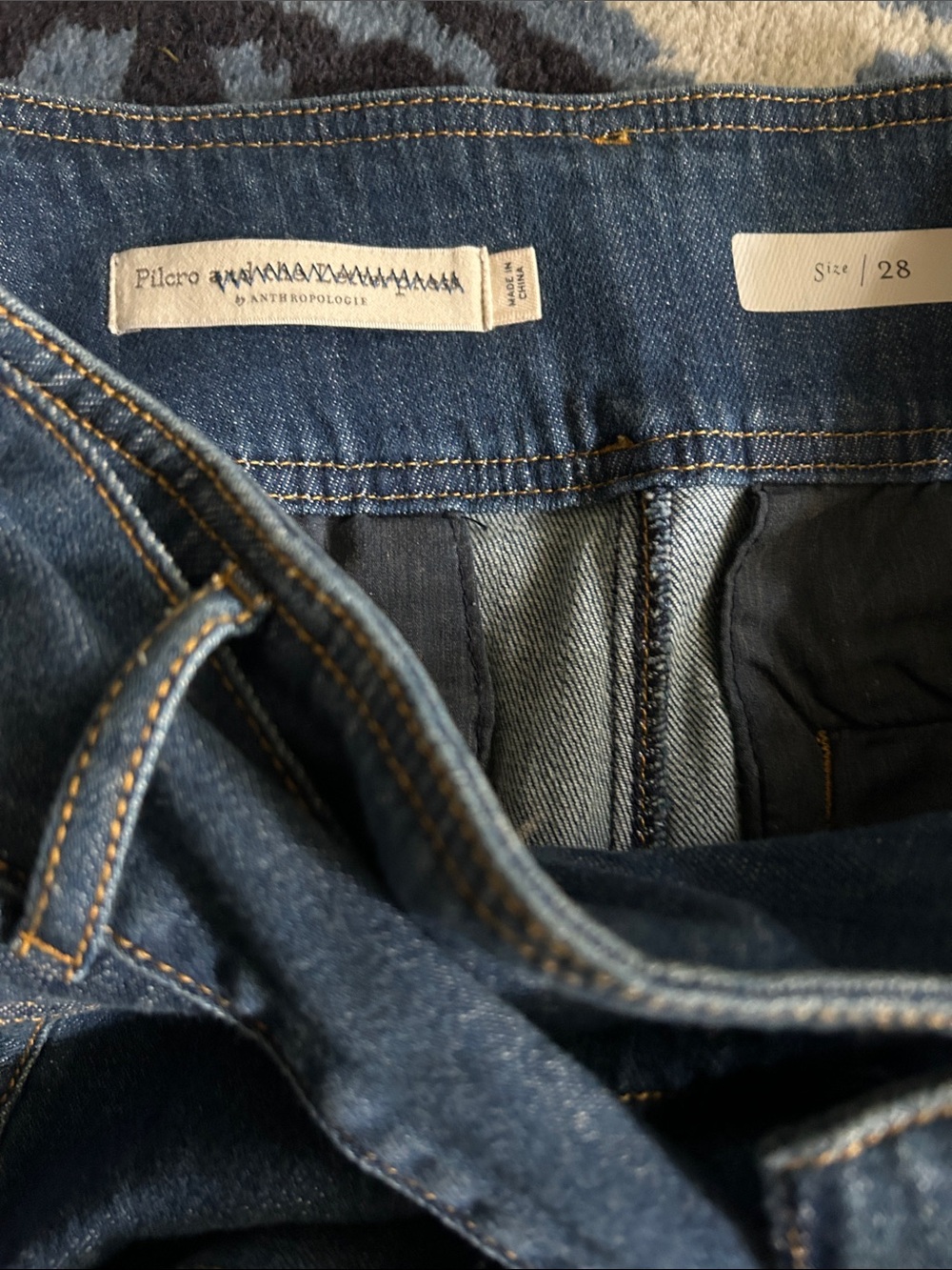 Anthropologie Pilcro sailor jeans size 28 - Picture 5 of 6